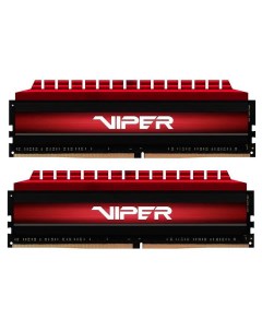 Модуль памяти Viper 4 RTL DDR4 DIMM 3200MHz PC4 25600 CL16 64Gb Kit 2x32Gb PV464G320C6K Patriot memory