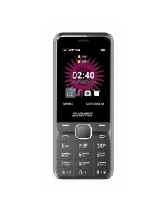 Сотовый телефон Linx A241 серый Digma