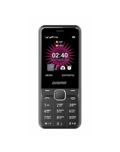 Сотовый телефон Linx A241 черный Digma