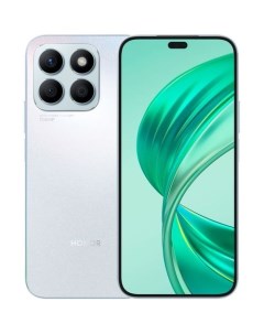 Смартфон X8b 8 128Gb титановый серебристый Honor