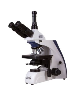Микроскоп MED 30T световой оптический биологический 40 1000x на 5 объективов белый Levenhuk