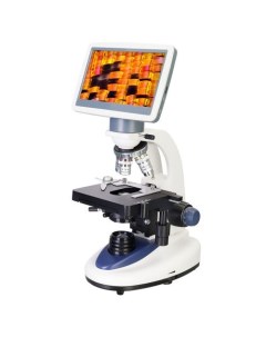 Микроскоп D95L LCD цифровой 40 2000x на 4 объектива белый Levenhuk