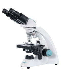 Микроскоп 500B световые оптические биологические 40 1000x на 4 объектива белый Levenhuk