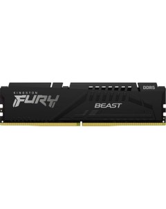 Оперативная память Fury Beast Black KF556C40BB 8 DDR5 1x 8ГБ 5600МГц DIMM Ret Kingston