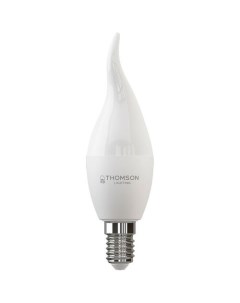 Лампа LED E14 свеча на ветру 10Вт TH B2029 одна шт Thomson