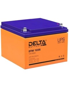 Аккумуляторная батарея для ИБП DTM 1226 12В 26Ач Дельта