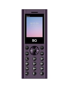 Сотовый телефон Barrel 1858 фиолетовый черный Bq