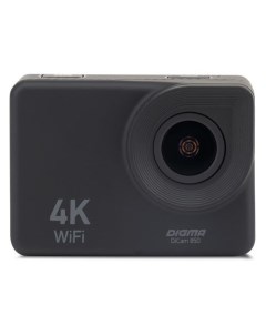 Экшн камера DiCam 850 4K WiFi черный Digma