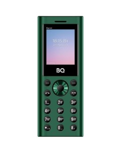 Сотовый телефон Barrel 1858 зеленый черный Bq