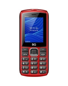 Сотовый телефон Energy 2452 красный черный Bq