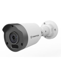 Камера видеонаблюдения IP TSi P4FP 1440p 2 8 мм белый Tantos