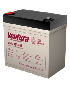 Аккумуляторная батарея для ИБП GPL 12 55 12В 55Ач Ventura