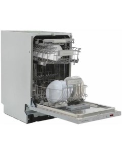 Встраиваемая посудомоечная машина SLG VI4510 узкая ширина 44 8см полновстраиваемая загрузка 11 компл Schaub lorenz