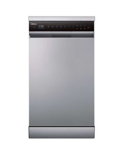 Посудомоечная машина MFD45S350Si узкая напольная 44 8см загрузка 10 комплектов серебристая Midea