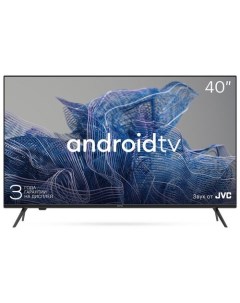 40 Телевизор 40F750NB FULL HD черный СМАРТ ТВ Android TV Kivi