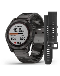 Смарт часы Fenix 7 Sapphire Solar 33 02мм 1 3 темно серый темно серый Garmin