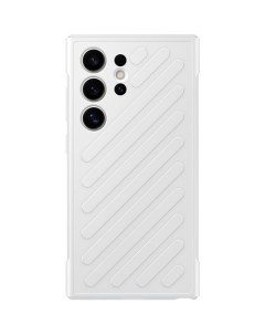 Чехол клип кейс Shield Case S24 Ultra для Galaxy S24 Ultra противоударный светло серый Samsung