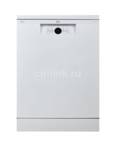Посудомоечная машина BDFN26522W полноразмерная напольная 59 8см загрузка 15 комплектов белая Beko