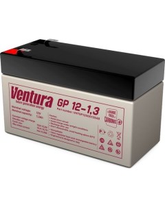 Аккумуляторная батарея для ИБП GP 12 1 3 12В 1 3Ач Ventura
