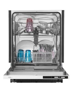 Встраиваемая посудомоечная машина DW66M полноразмерная ширина 59 8см полновстраиваемая загрузка 12 к Homsair