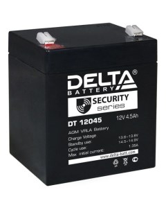 Аккумуляторная батарея для ИБП DT 12045 12В 4 5Ач Дельта