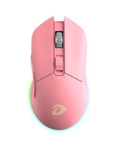 Мышь EM901 игровая оптическая беспроводная USB розовый Dareu