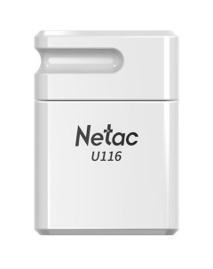 Флешка USB U116 128ГБ USB3 0 белый Netac