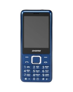 Сотовый телефон LINX B280 темно синий Digma