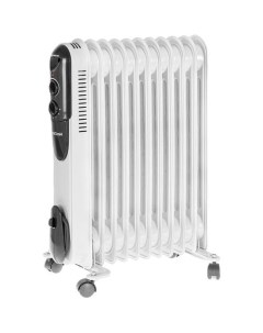 Масляный радиатор NC 9311 с терморегулятором 2500Вт 11 секций 3 режима белый Neoclima