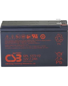 Аккумуляторная батарея для ИБП GPL1272 12В 7 2Ач Csb