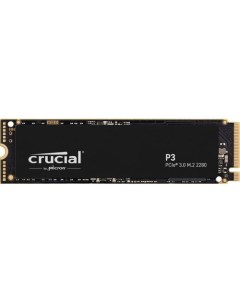SSD накопитель P3 CT4000P3SSD8 4ТБ M 2 2280 PCIe 3 0 x4 NVMe M 2 Crucial