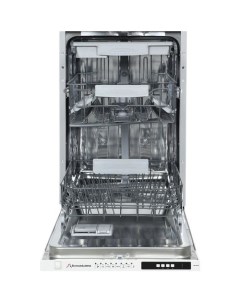 Встраиваемая посудомоечная машина SLG VI4310 узкая ширина 45см полновстраиваемая загрузка 10 комплек Schaub lorenz