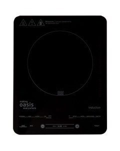 Плита Индукционная РI B24SL черный закаленное стекло настольная Oasis