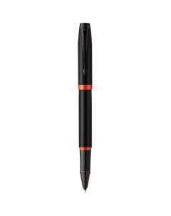 Ручка роллер IM Vibrant Rings T315 CW2172945 Flame Orange PVD F чернила черн подар кор Parker