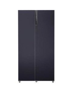 Холодильник двухкамерный LSB530BLID Total NoFrost Side by Side инверторный черная сталь Lex