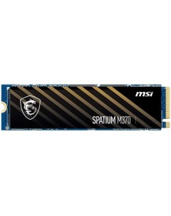 SSD накопитель Spatium M370 256ГБ M 2 2280 PCIe 3 0 x4 NVMe M 2 rtl Msi