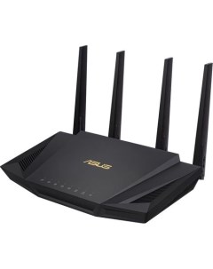 Wi Fi роутер RT AX58U AX3000 черный Asus