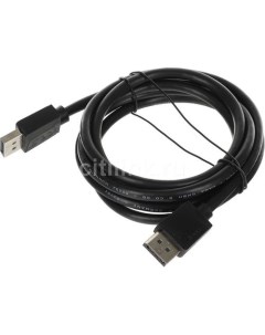 Кабель аудио видео Ultra HD 4K v 1 2 DisplayPort m DisplayPort m ver 1 2 1 5м черный Hama