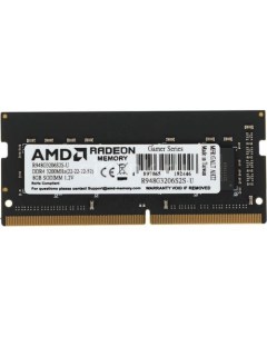 Оперативная память Radeon R9 Gamer Series R948G3206S2S U DDR4 1x 8ГБ 3200МГц для ноутбуков SO DIMM R Amd