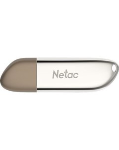 Флешка USB U352 64ГБ USB3 0 серебристый Netac