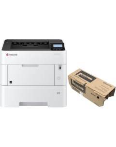 Принтер лазерный P3150dn картридж черно белая печать A4 цвет белый Kyocera