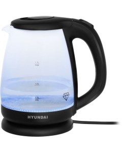 Чайник электрический HYK G1001 2200Вт черный Hyundai