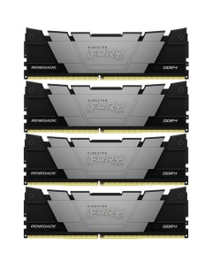Оперативная память Fury Renegade Black KF436C16RB2K4 32 DDR4 4x 8ГБ 3600МГц DIMM Ret Kingston