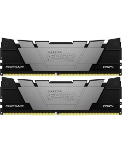 Оперативная память Fury Renegade Black KF432C16RB2K2 16 DDR4 2x 8ГБ 3200МГц DIMM Ret Kingston