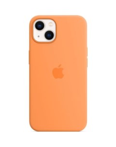 Чехол клип кейс Silicone Case with MagSafe для iPhone 13 весенняя мимоза Apple