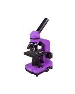 Микроскоп Rainbow 2L Amethyst световой оптический биологический 40 400x на 3 объектива фиолетовый че Levenhuk