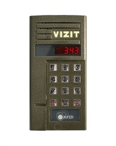 Аудиопанель БВД 343R накладная Vizit