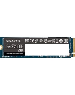 SSD накопитель 2500E G325E2TB 2ТБ M 2 2280 PCIe 3 0 x4 NVMe M 2 Gigabyte