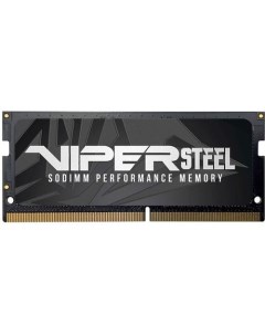 Оперативная память Steel Series PVS416G320C8S DDR4 1x 16ГБ 3200МГц для ноутбуков SO DIMM Ret Patriòt
