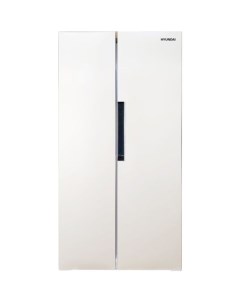 Холодильник двухкамерный CS4502F Total No Frost Side by Side белый Hyundai